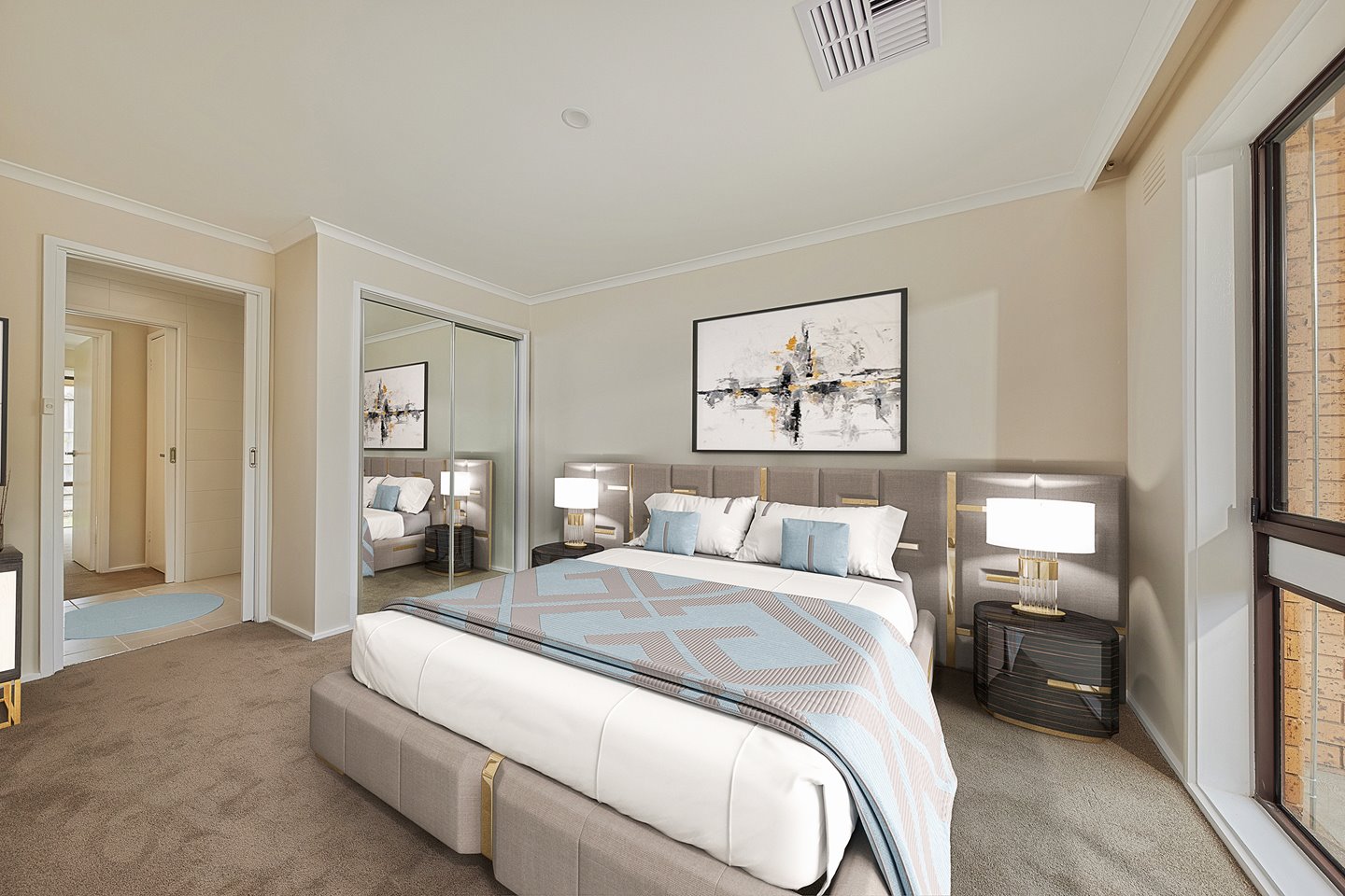 First floor two bedroom home