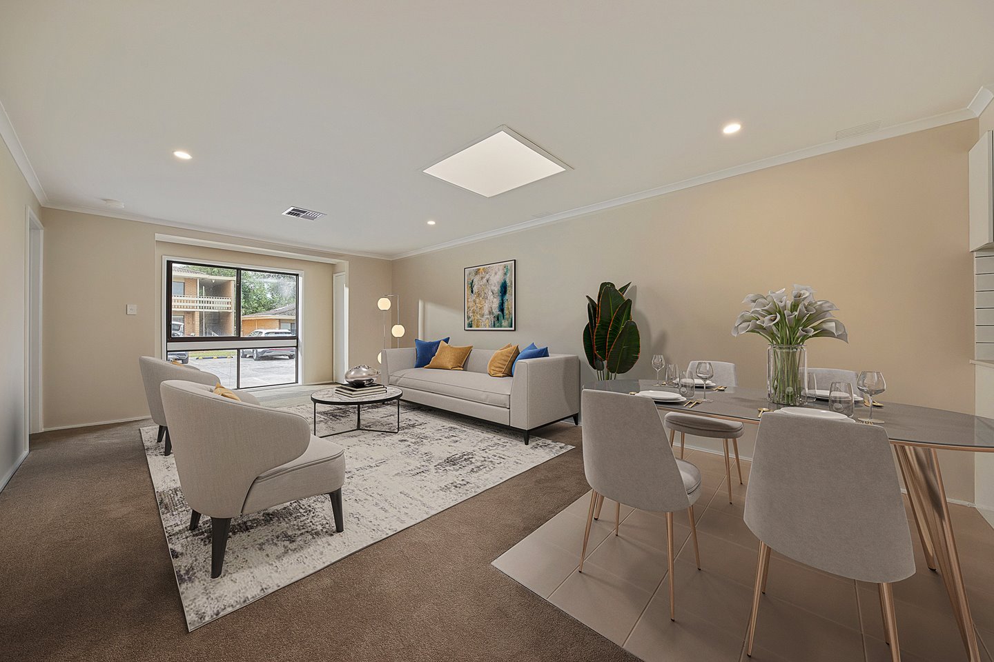 Spacious one bedroom ground floor unit