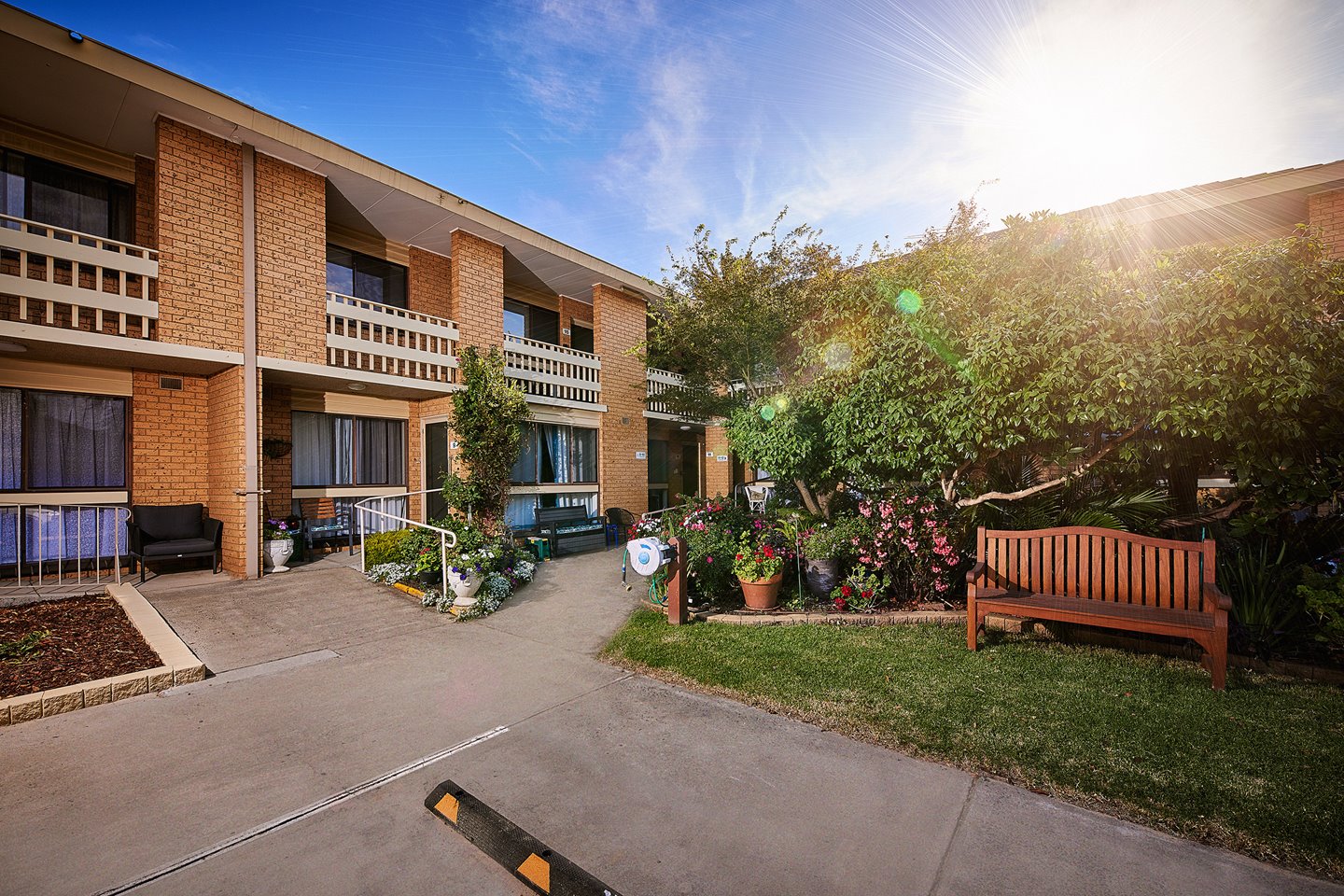 Light-filled two bedroom escape – second floor